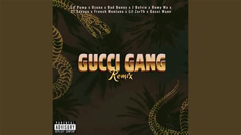 gucci gang senza ripetizoni|gucci gang meaning.